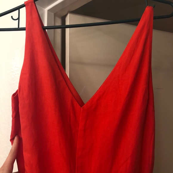 Red GAP JUMPER/ROMPER - Picture 4 of 5